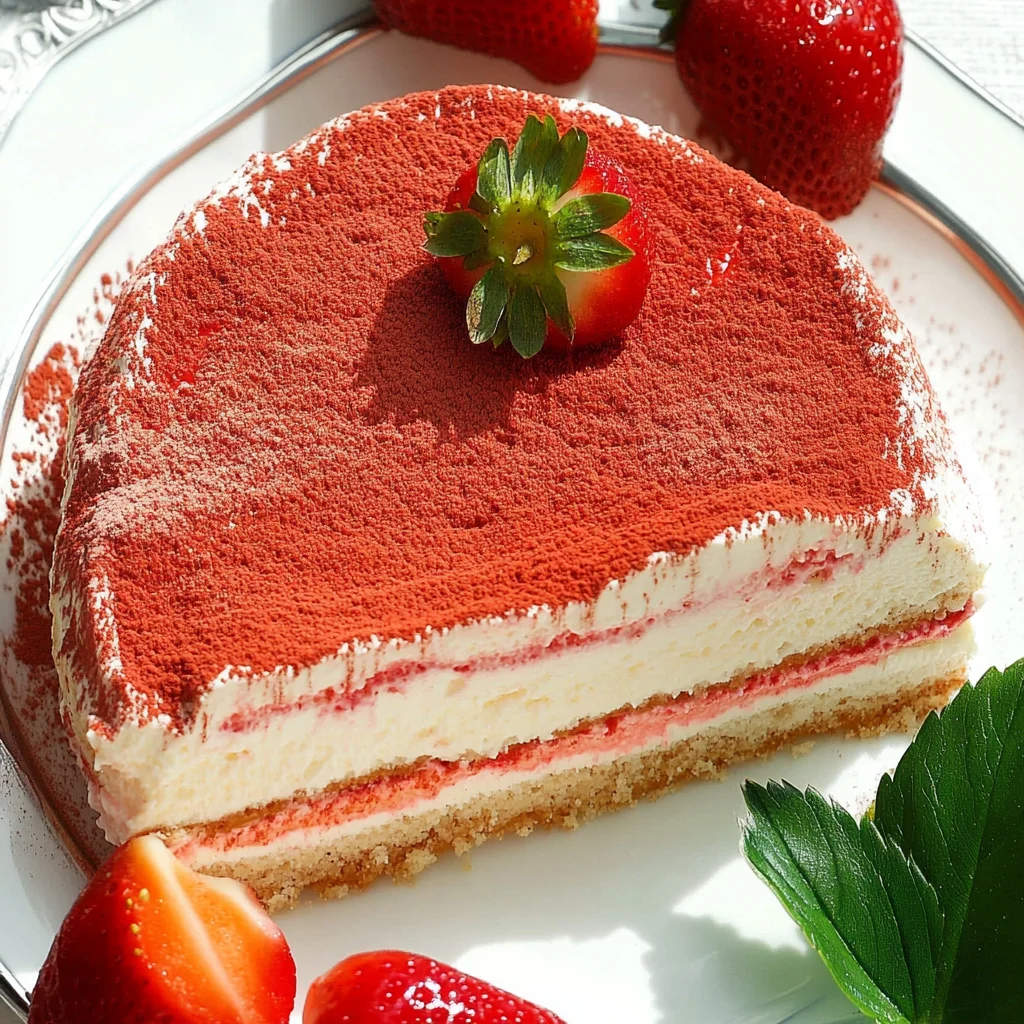 Strawberry Tiramisu