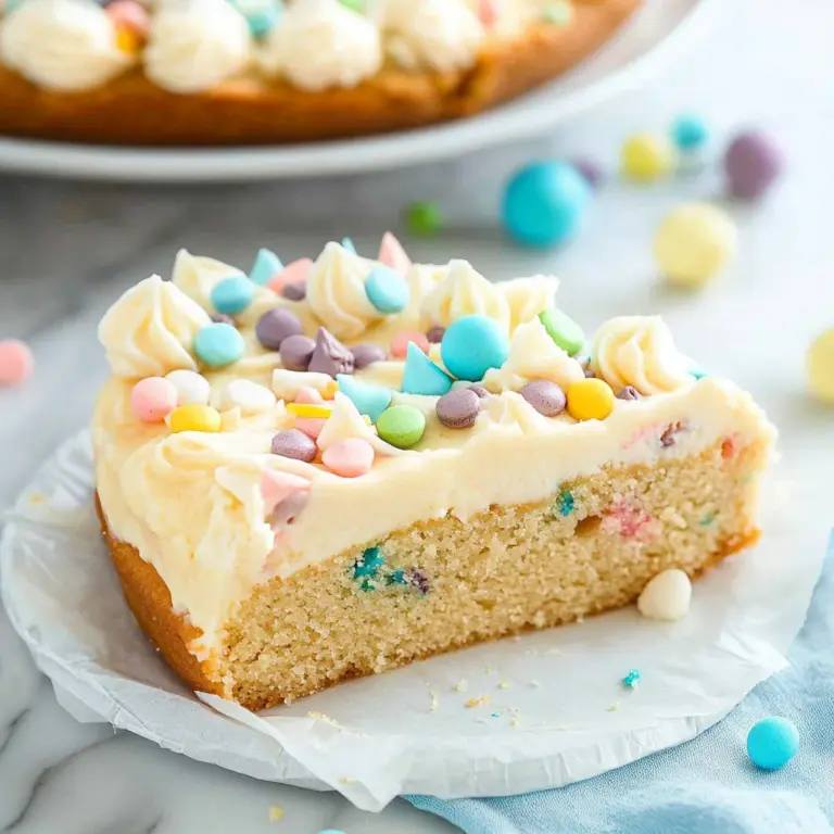 Sugar Cookie Cake Recipe