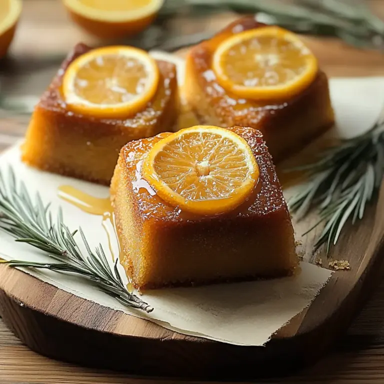 Unleashing the Magic of Orange Ginger Honey Cakes