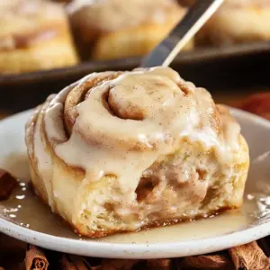 Apple Butter Cinnamon Rolls
