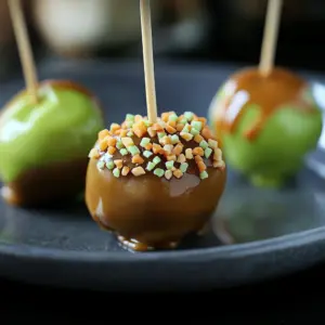 Caramel Apple Cake Pops
