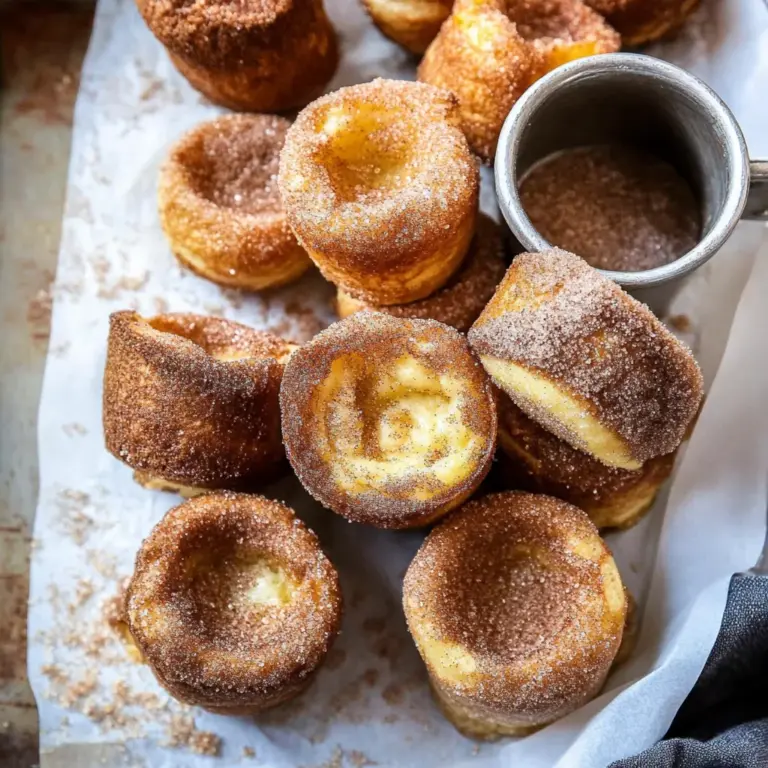 Cinnamon Sugar Brown Butter Popovers