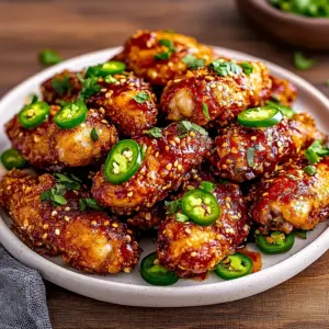 Crispy Spicy Jalapeño Chicken