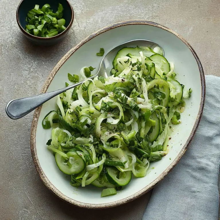 Cucumber Celery Salad