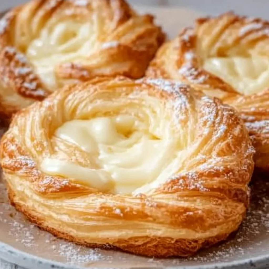 Deliciously Flaky Cheese Danish