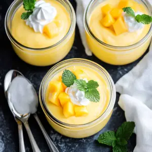 Easy Mango Dessert Mousse