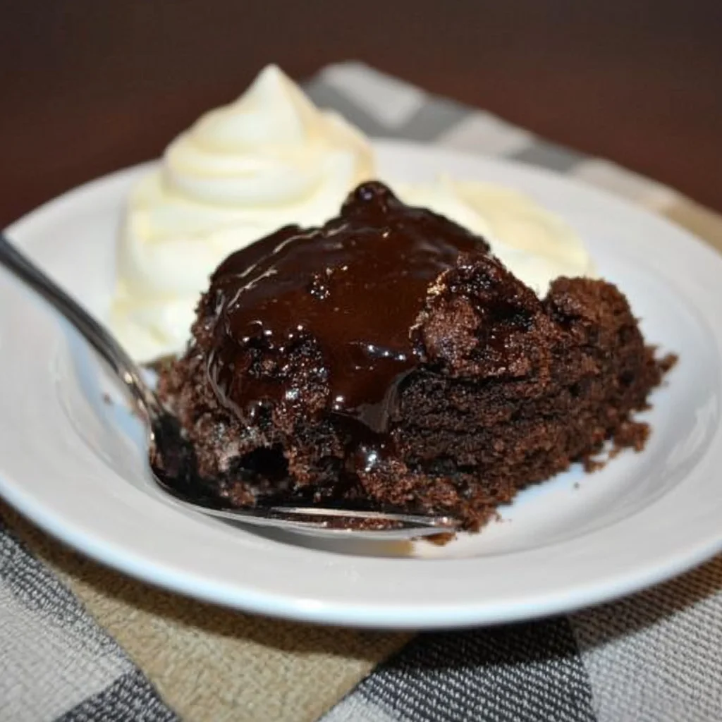 Hot Fudge Chocolate Pudding Cake