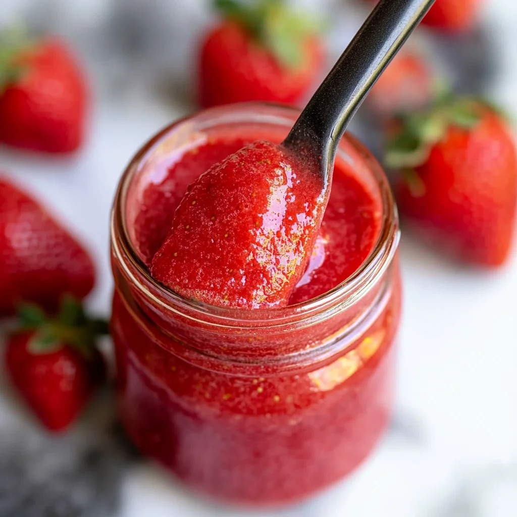 How to Make Strawberry Puree