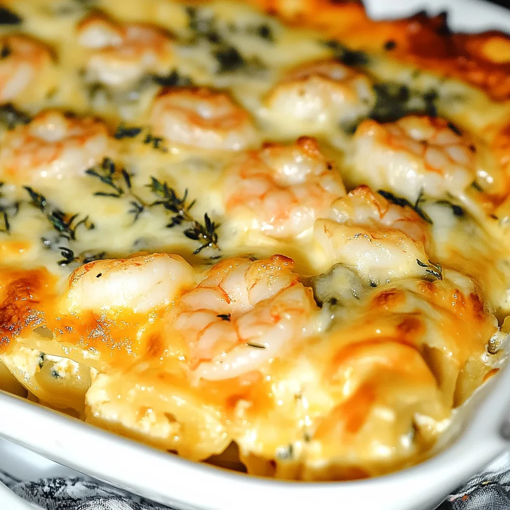Irresistible Shrimp and Four Cheese Lasagna in Just 45 Minutes