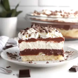 Layered Chocolate Pudding Dessert
