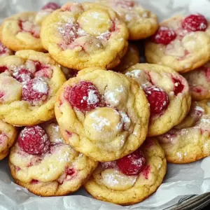 Lemon Raspberry Cookies: Sweet Chewy Bites in 30 Minutes