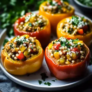 Mediterranean Stuffed Bell Peppers for Flavor-Packed Meals