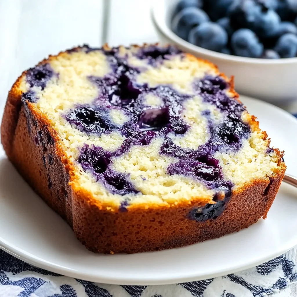 Moist Blueberry Cream Cheese Loaf You'll Love