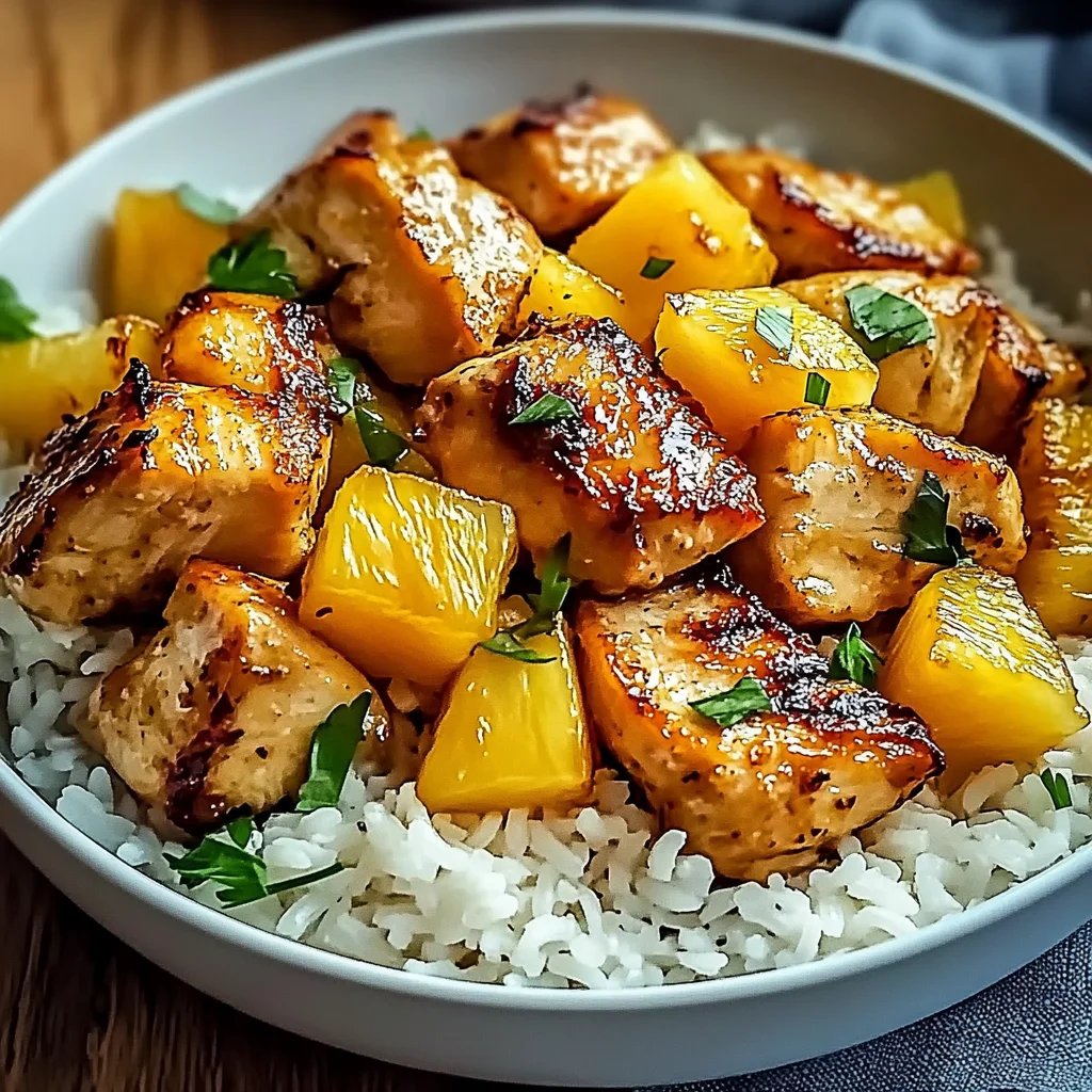 One-Pan Pineapple Chicken & Rice: An Incredible Ultimate Recipe