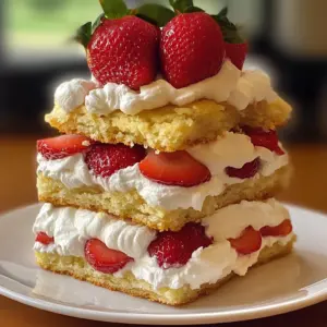 Strawberry Shortcake Recipe with Lemon Curd Whipped Cream