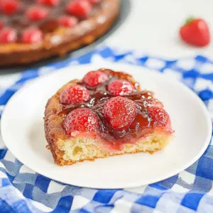 Strawberry Upside Down Cake