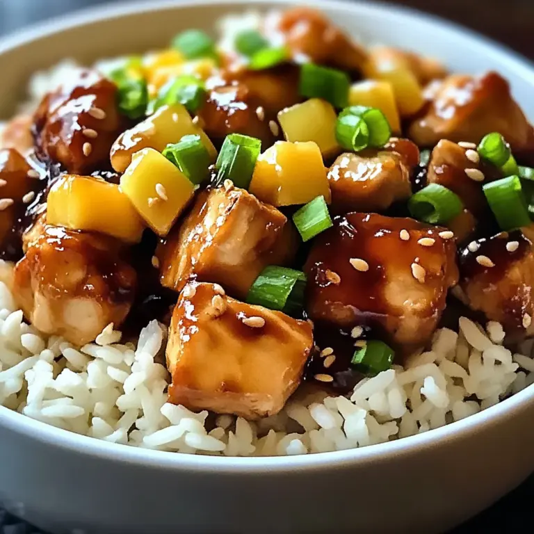 Sweet Hawaiian Crock Pot Chicken for Family-Favorite Dinners