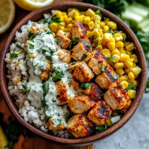 Tasty Street Corn Chicken Bowl Ready in 30 Minutes