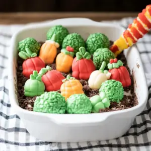 Vegetable Garden Mini Cakes