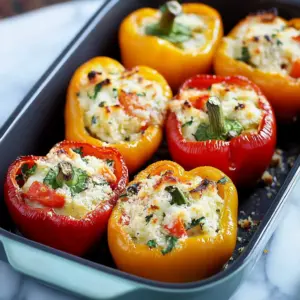 Vegetarian Stuffed Peppers