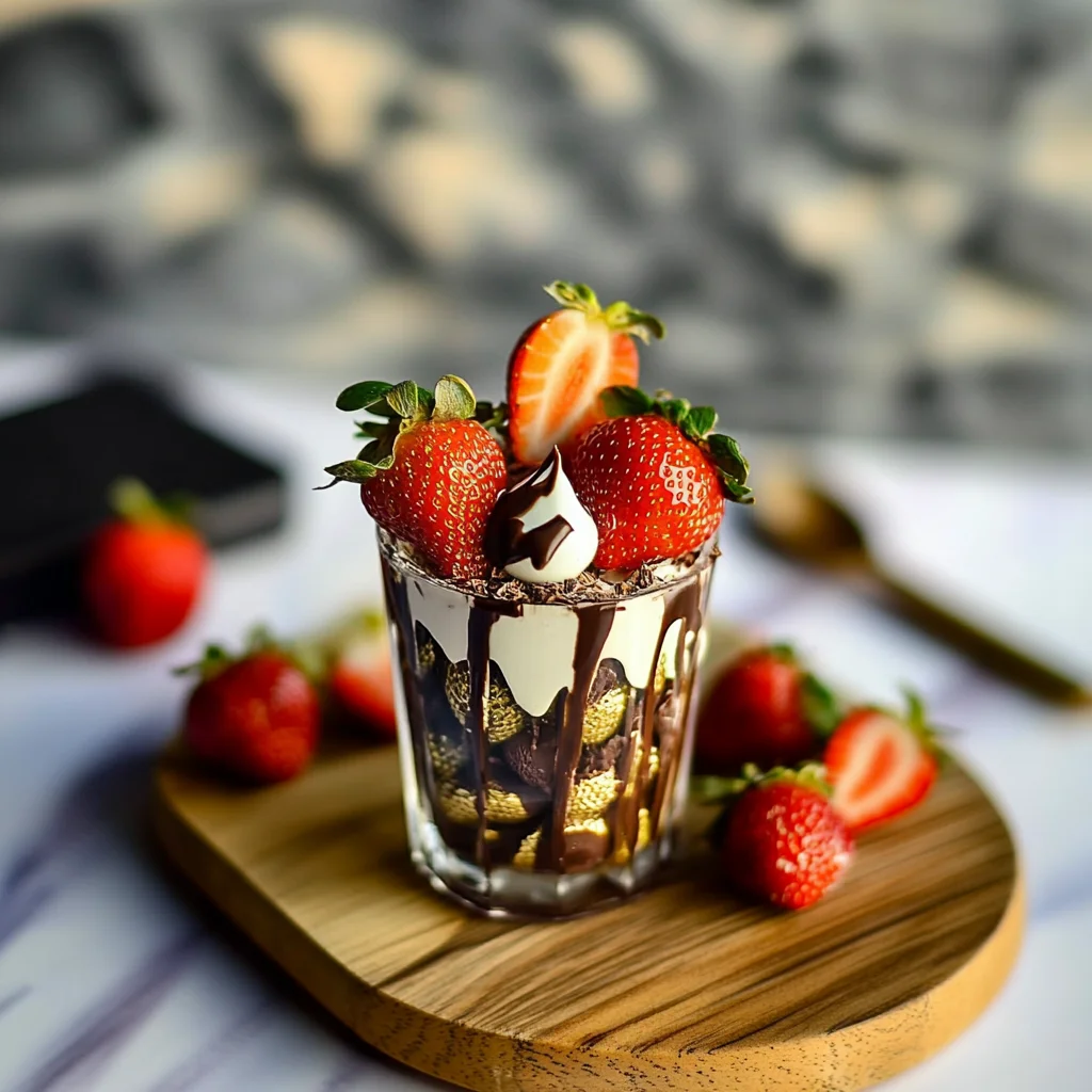 Viral Dubai Chocolate Strawberries