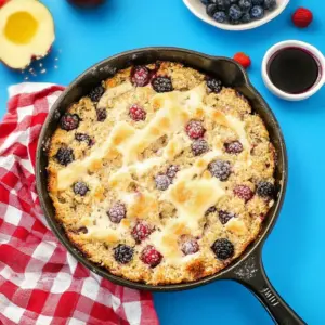 Berry Bulgur Breakfast Bake