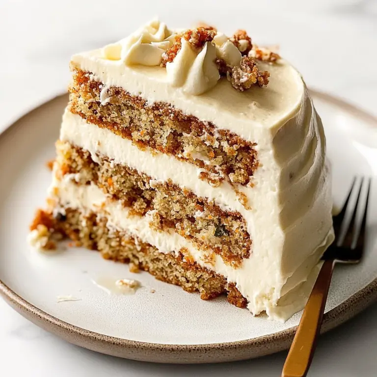Brown Butter Carrot Cake