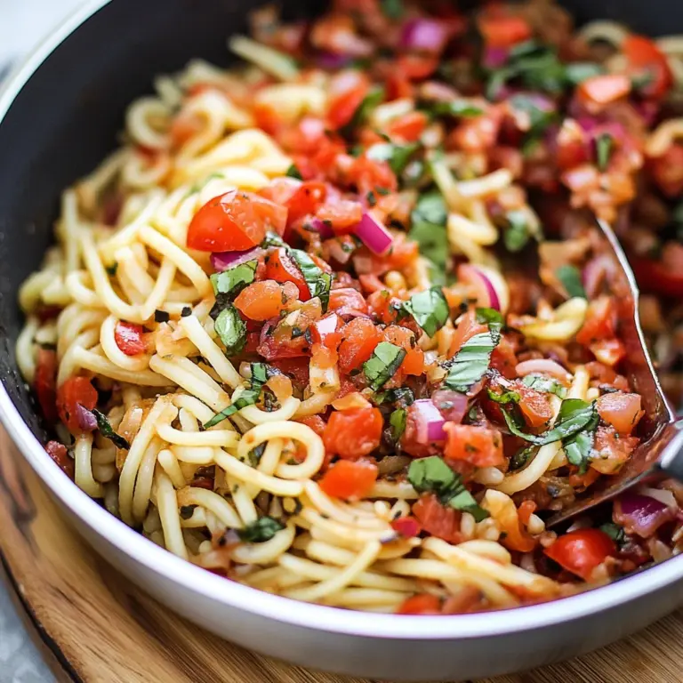 Bruschetta Pasta Salad