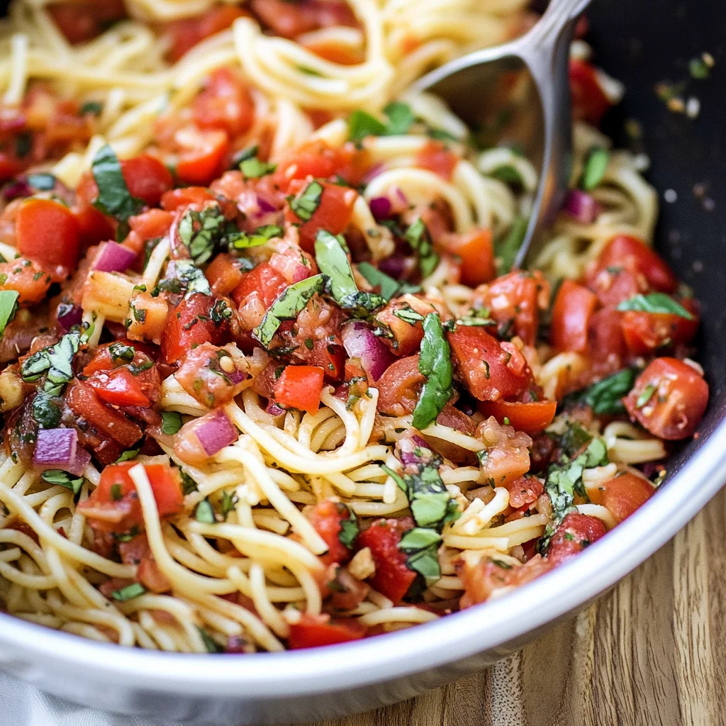Bruschetta Pasta Salad