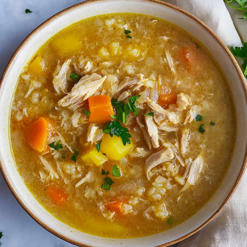 Canja - Cape Verdean Chicken Soup Recipe