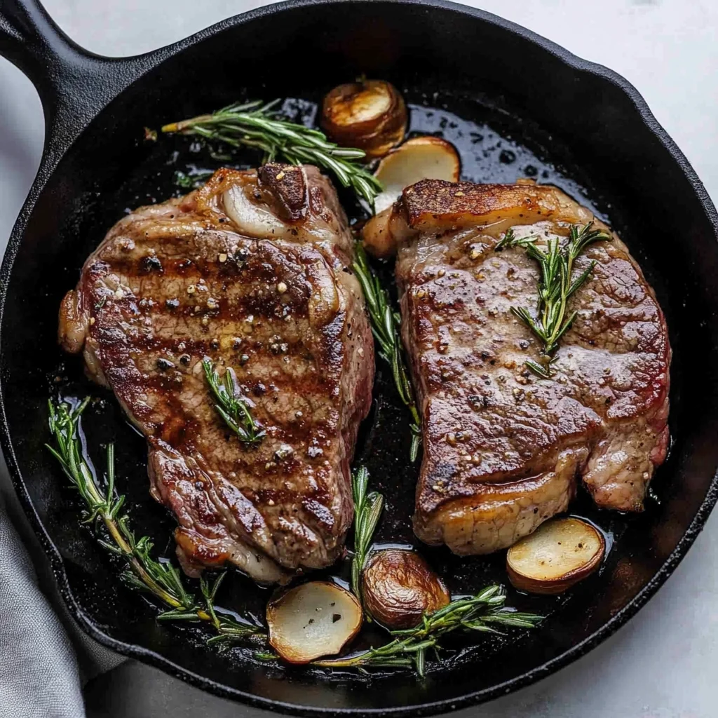 Cast Iron Skillet Steak Recipe