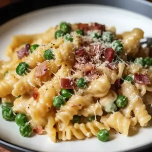 Creamy Pasta with Peas and Pancetta: An Incredible Ultimate Recipe