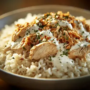 Crockpot Garlic Chicken and Rice: The Easiest, Most Flavorful Meal