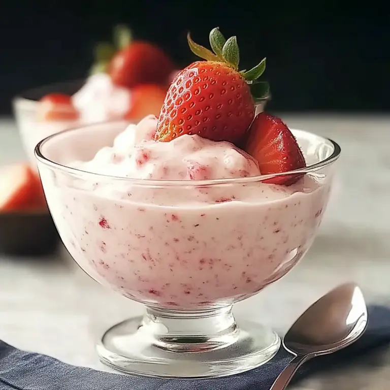 Delicious Strawberry Rhubarb Cream for a Light Summer Treat