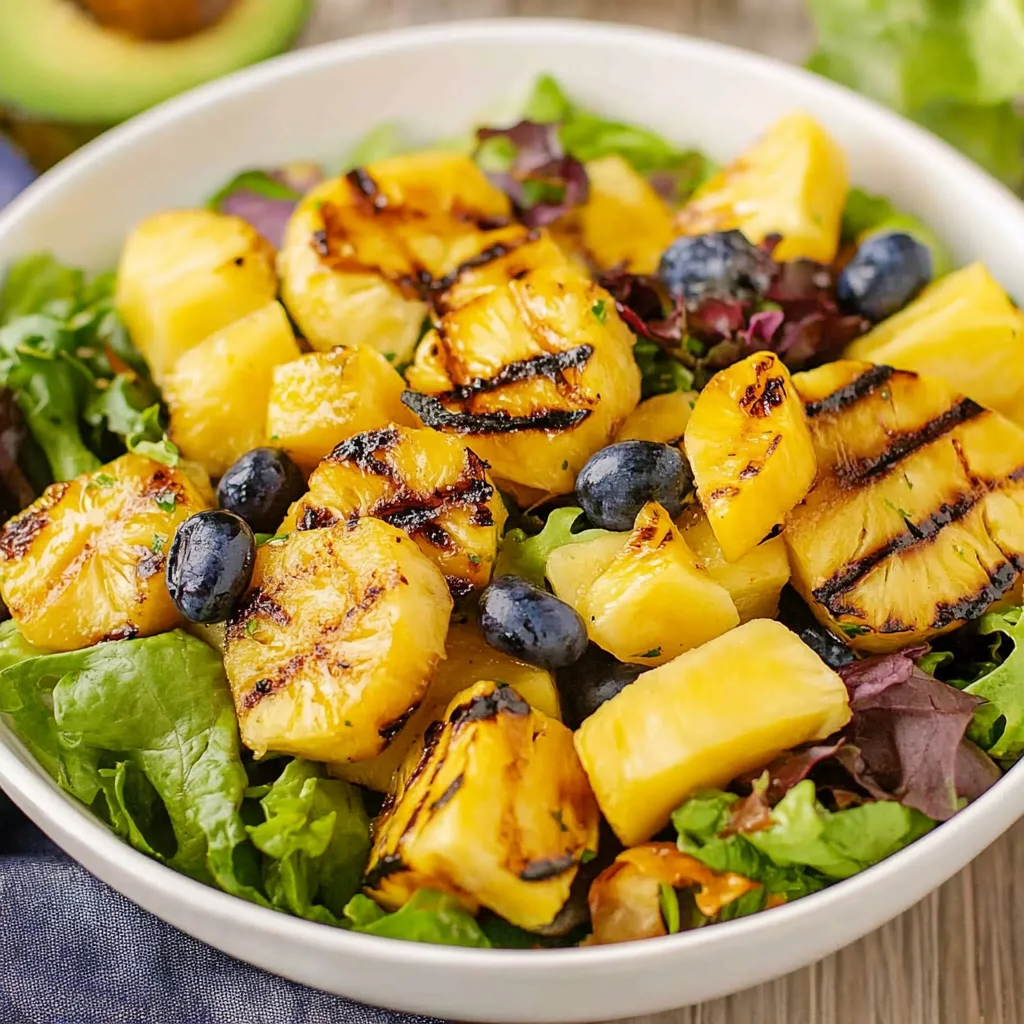 Grilled Pineapple Salad