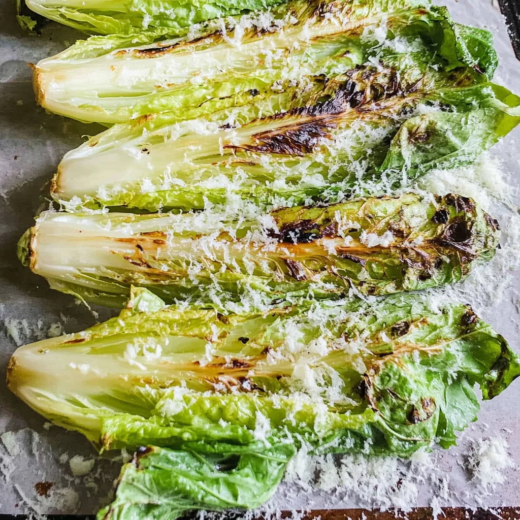 Grilled Romaine