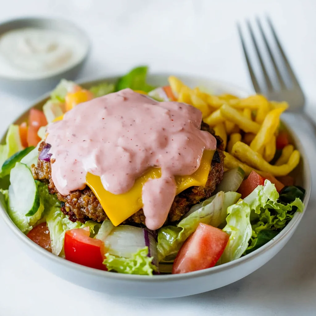 Keto Big Mac Salad