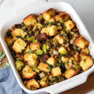 Keto Cornbread Stuffing