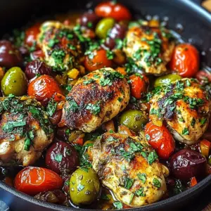 One Pan Mediterranean Chicken
