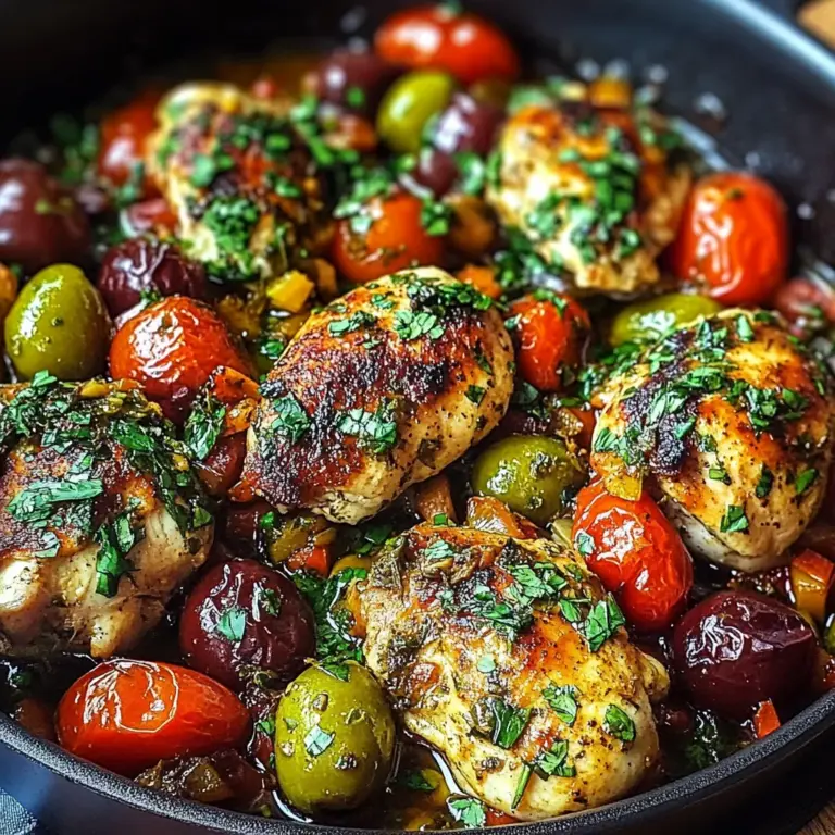 One Pan Mediterranean Chicken