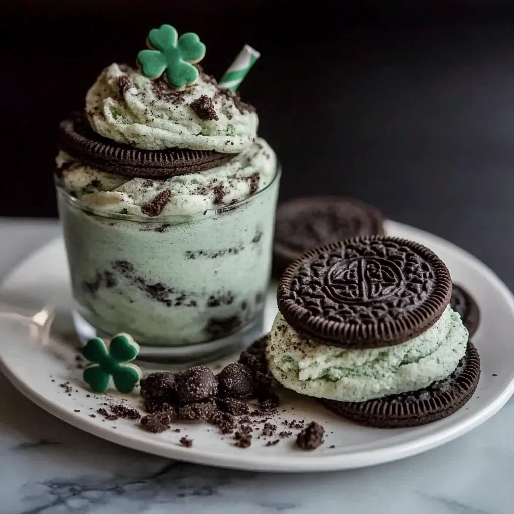 Oreo Schicken chicken hamrock Shake Cookies