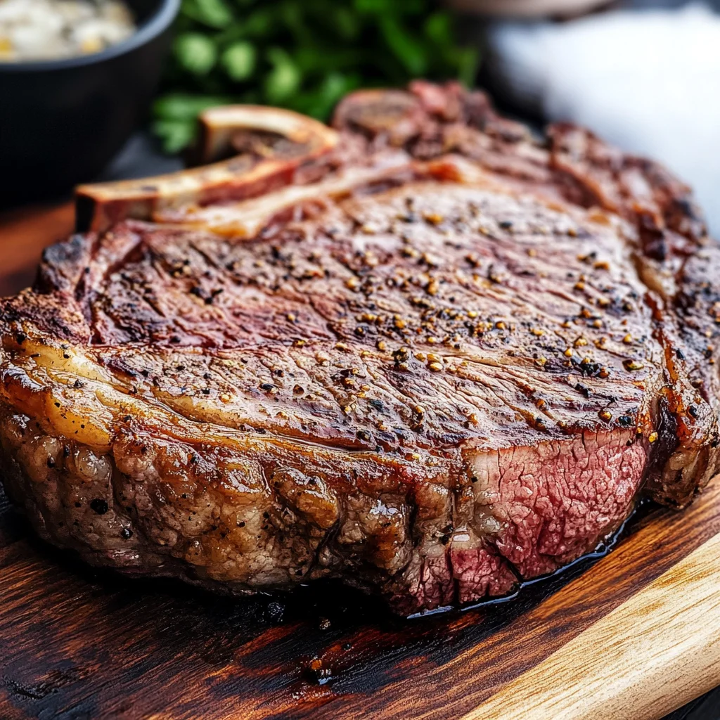 Pellet Grill Steak