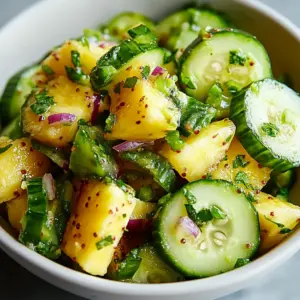 Pineapple Cucumber Salad: The Ultimate Refreshing Side