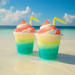 Rainbow Island Float