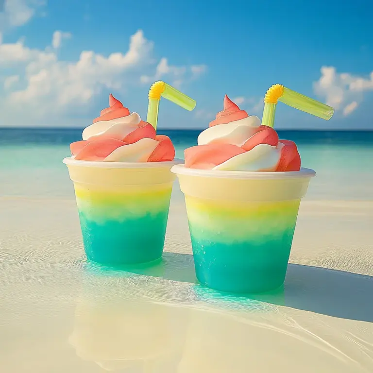 Rainbow Island Float