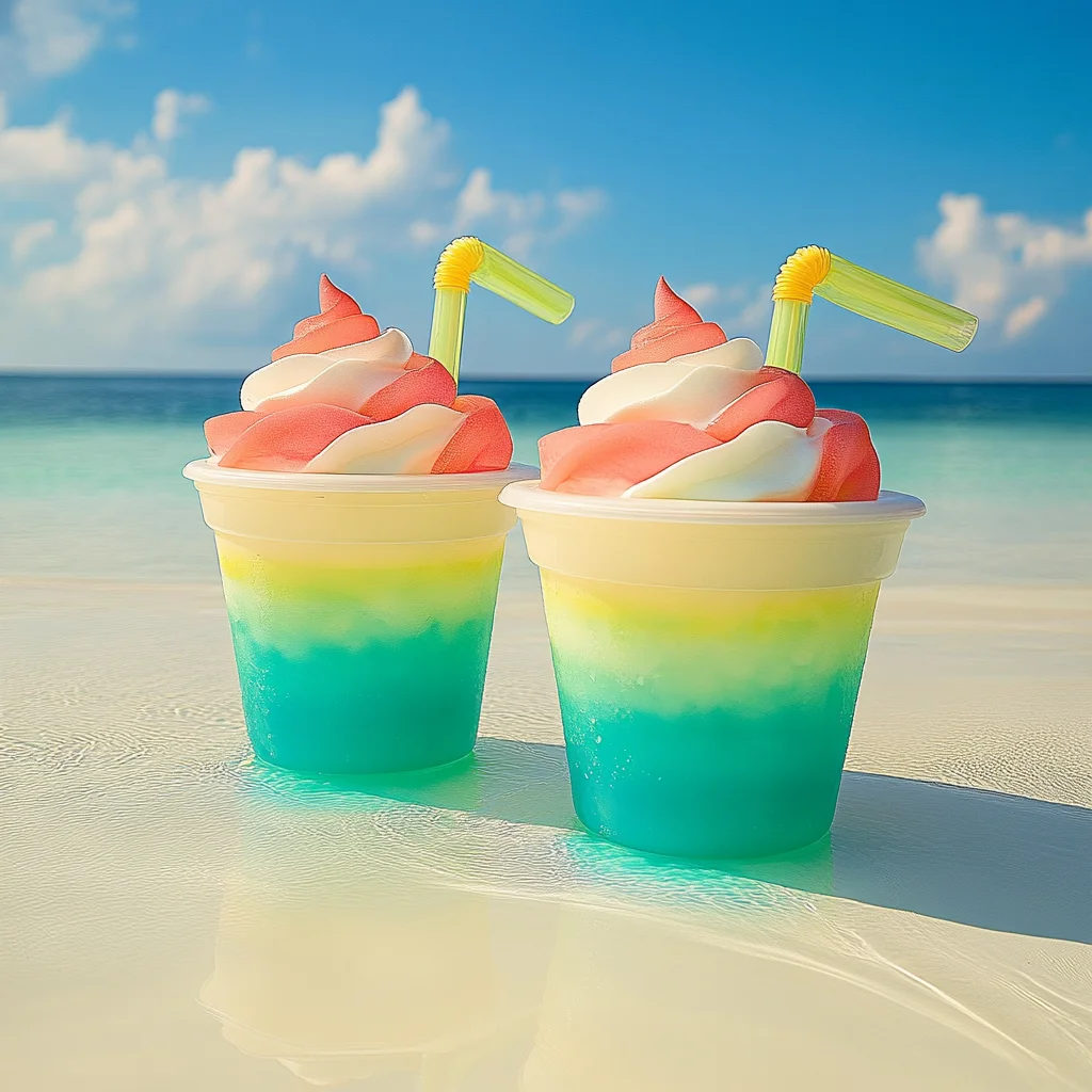 Rainbow Island Float