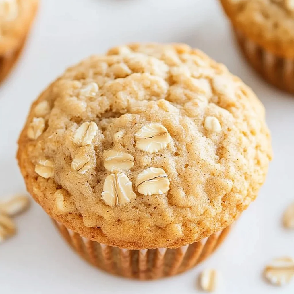 Skinny Oatmeal Brown Sugar Muffins