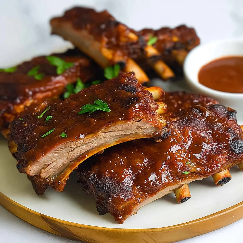 Slow Cooker BBQ Ribs Recipe