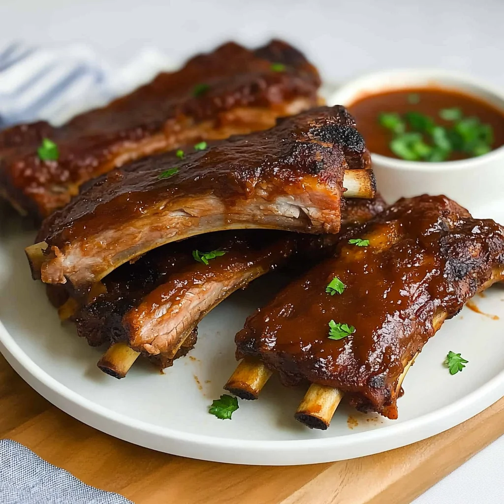 Slow Cooker BBQ Ribs Recipe