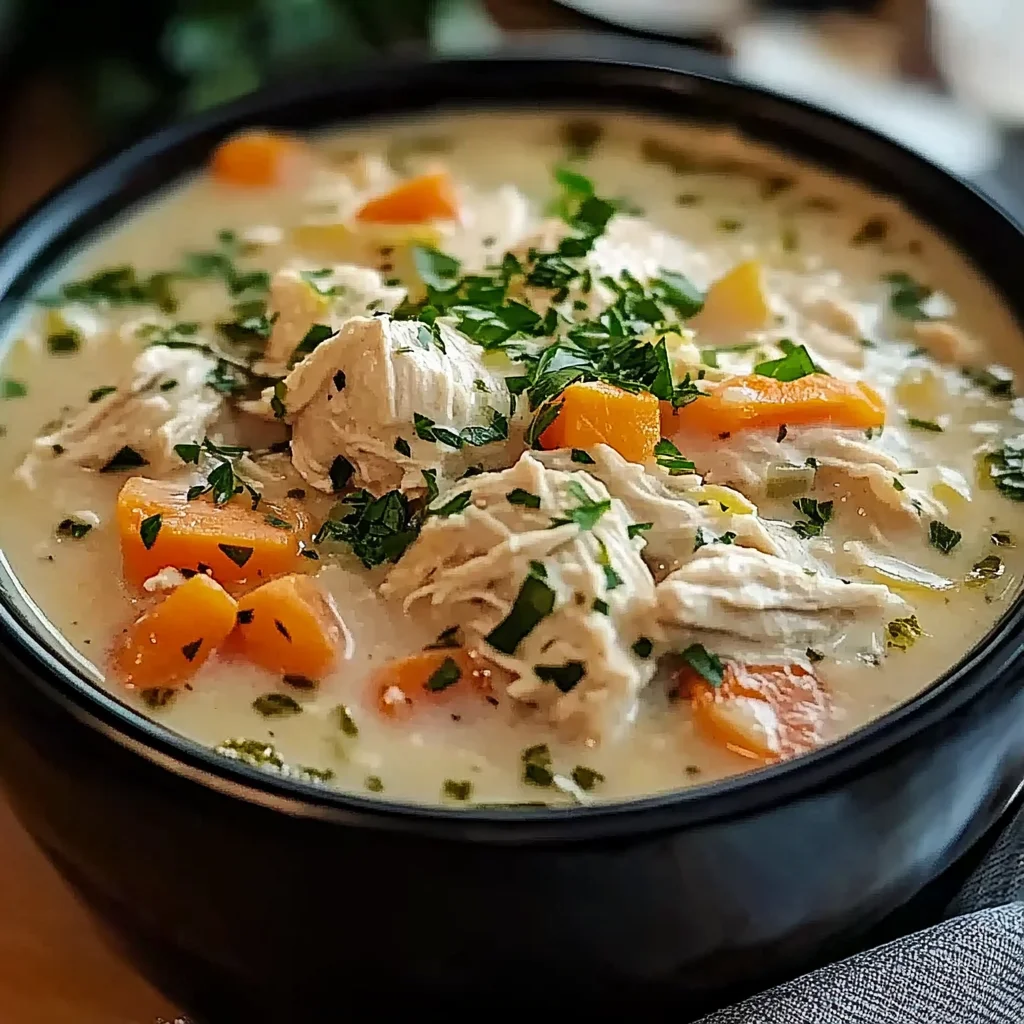 Slow Cooker Crack Chicken Soup
